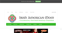 Desktop Screenshot of irishamericanmom.com